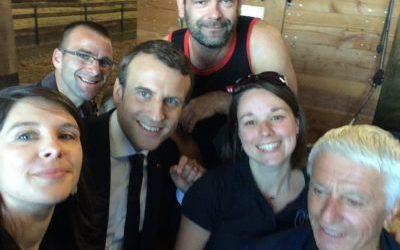 Le président Emmanuel Macron – Châteauponsac (10/06/17)