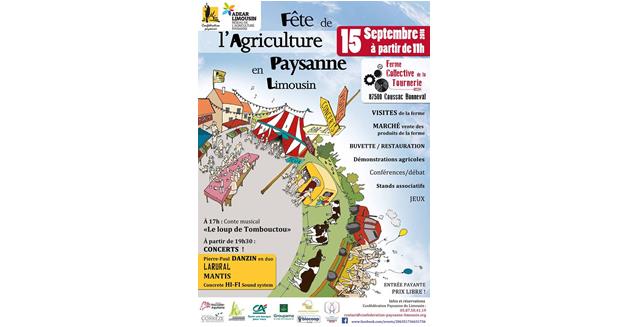 Info presse : Fête de l’agriculture paysanne en Limousin, Coussac-Bonneval (87)